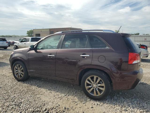 5XYKW4A2XBG092097 - 2011 KIA SORENTO SX MAROON photo 2