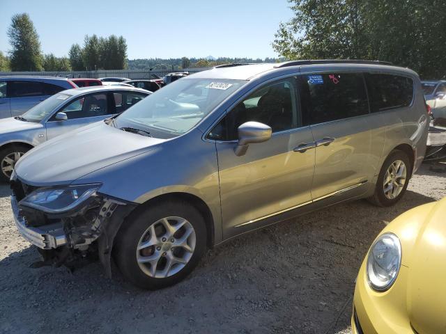 2C4RC1BG5HR584170 - 2017 CHRYSLER PACIFICA TOURING L SILVER photo 1