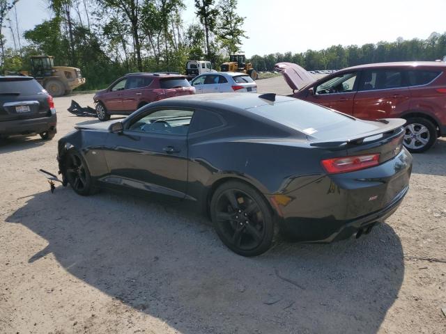 1G1FH1R79H0192032 - 2017 CHEVROLET CAMARO SS BLACK photo 2