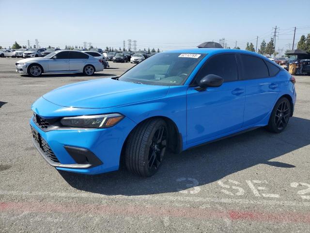 19XFL2H82PE010781 - 2023 HONDA CIVIC SPORT BLUE photo 1
