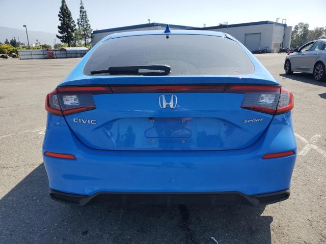 19XFL2H82PE010781 - 2023 HONDA CIVIC SPORT BLUE photo 6