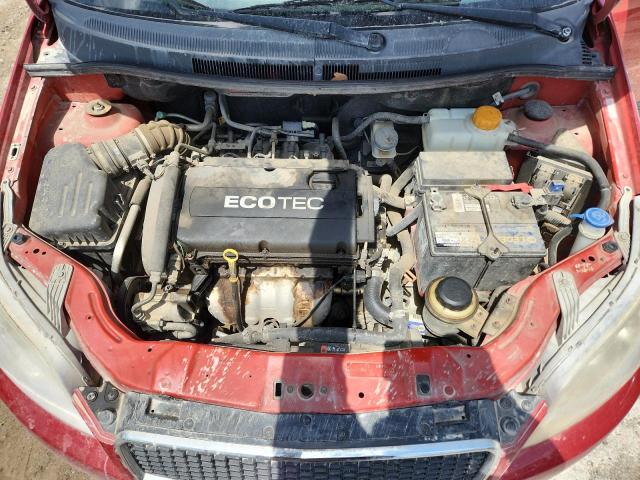 KL1TD6DE3BB241463 - 2011 CHEVROLET AVEO LS 红色 照片 11