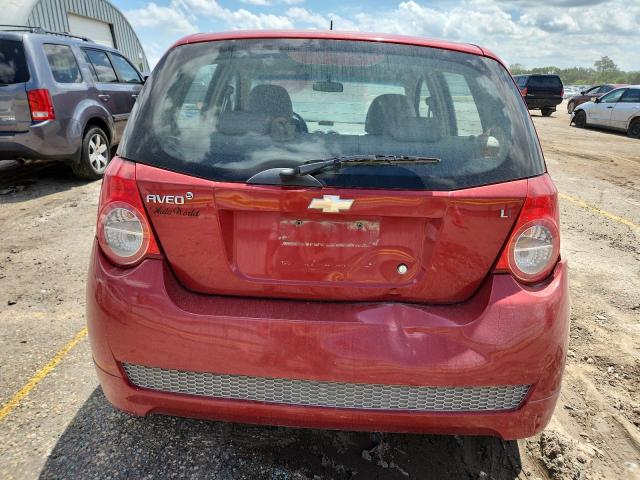 KL1TD6DE3BB241463 - 2011 CHEVROLET AVEO LS 红色 照片 6
