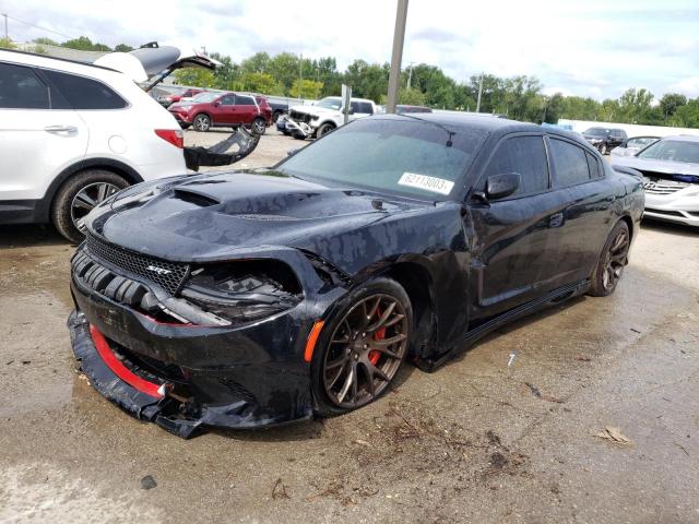 2C3CDXL99GH214399 - 2016 DODGE CHARGER SRT HELLCAT BLACK photo 1