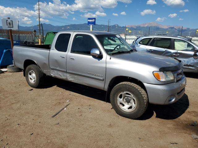 5TBBT44123S366322 - 2003 TOYOTA TUNDRA ACCESS CAB SR5 SILVER photo 4