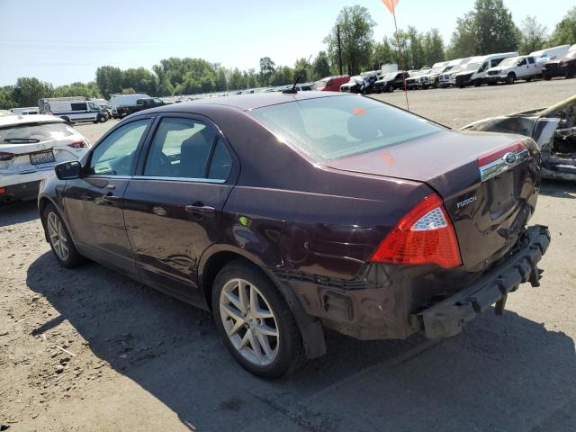 3FAHP0JA1BR213585 - 2011 FORD FUSION SEL BURGUNDY photo 2