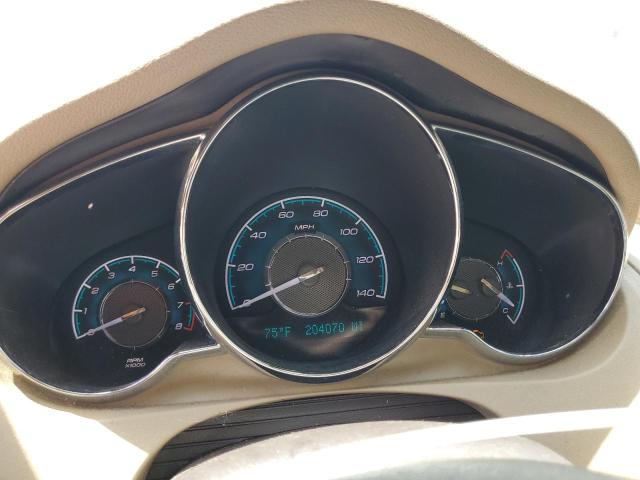 1G1ZK57799F171690 - 2009 CHEVROLET MALIBU LTZ ბურგუნდია ფოტო 9