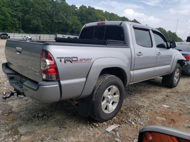 5TFJU4GN1FX067210 - 2015 TOYOTA TACOMA DOUBLE CAB PRERUNNER SILVER photo 3