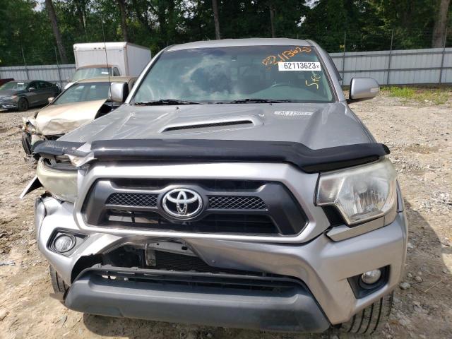 5TFJU4GN1FX067210 - 2015 TOYOTA TACOMA DOUBLE CAB PRERUNNER SILVER photo 5