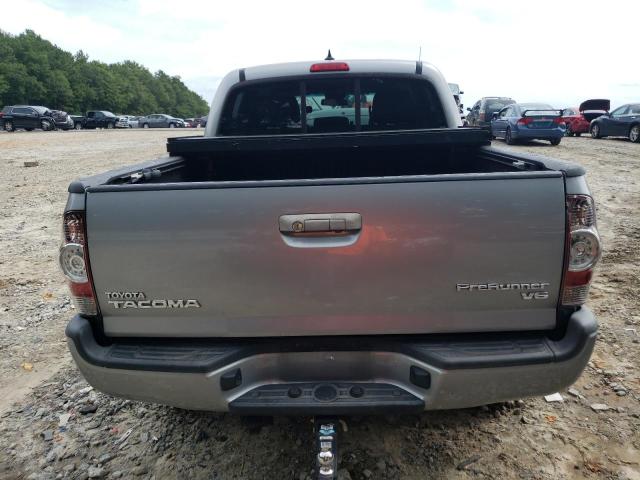 5TFJU4GN1FX067210 - 2015 TOYOTA TACOMA DOUBLE CAB PRERUNNER SILVER photo 6