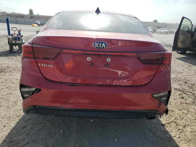 3KPF24AD0KE131453 - 2019 KIA FORTE FE RED photo 6