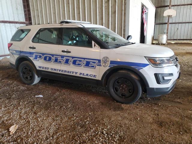 1FM5K8AR5JGB67907 - 2018 FORD EXPLORER POLICE INTERCEPTOR 白色 照片 4