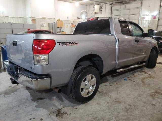 5TFBV54178X075890 - 2008 TOYOTA TUNDRA DOUBLE CAB SILVER photo 3