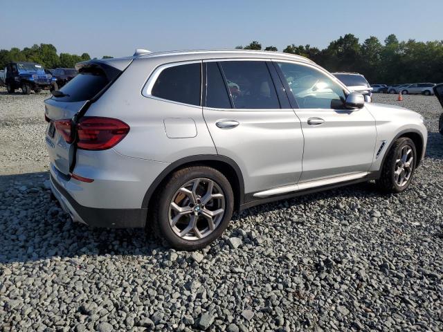 5UXTY5C08M9F84715 - 2021 BMW X3 XDRIVE30I SILVER photo 3