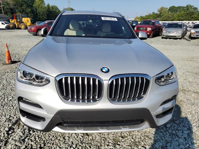 5UXTY5C08M9F84715 - 2021 BMW X3 XDRIVE30I SILVER photo 5