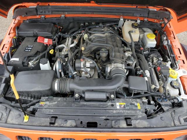 1C4HJXDG4NW194018 - 2022 JEEP WRANGLER U SPORT Қызғылт сары фото 12