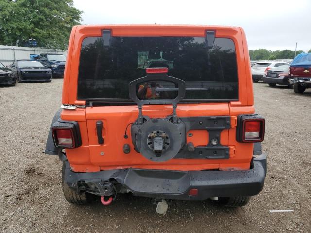 1C4HJXDG4NW194018 - 2022 JEEP WRANGLER U SPORT Қызғылт сары фото 6