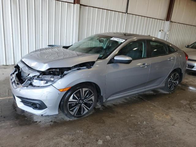 2HGFC1F78GH655123 - 2016 HONDA CIVIC EXL SILVER photo 1