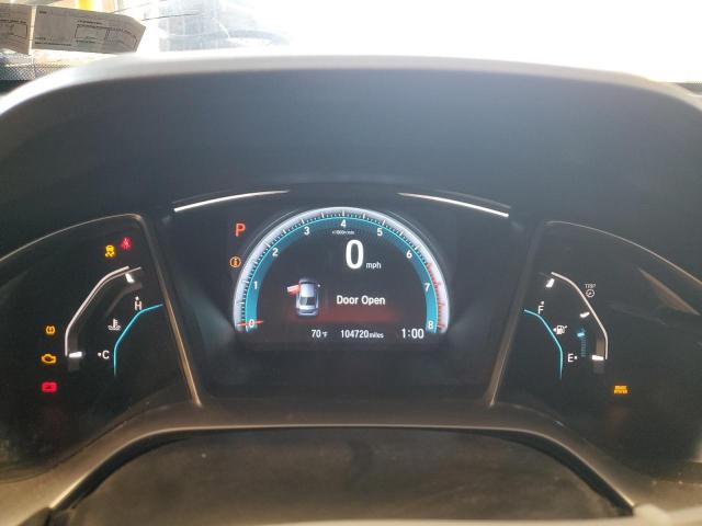 2HGFC1F78GH655123 - 2016 HONDA CIVIC EXL SILVER photo 9