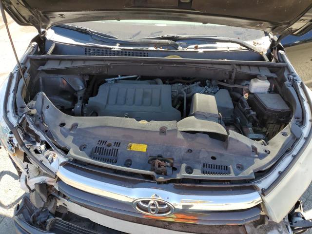 5TDJKRFH9FS091890 - 2015 TOYOTA HIGHLANDER XLE Qara foto 12