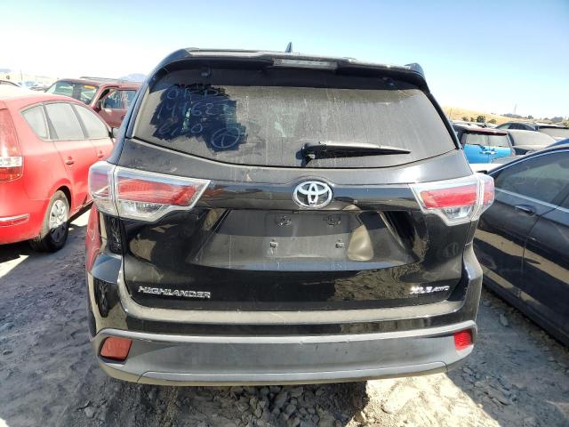 5TDJKRFH9FS091890 - 2015 TOYOTA HIGHLANDER XLE Qara foto 6