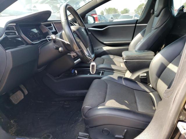 5YJSA1E26HF199462 - 2017 TESLA MODEL S Սև լուսանկար 7