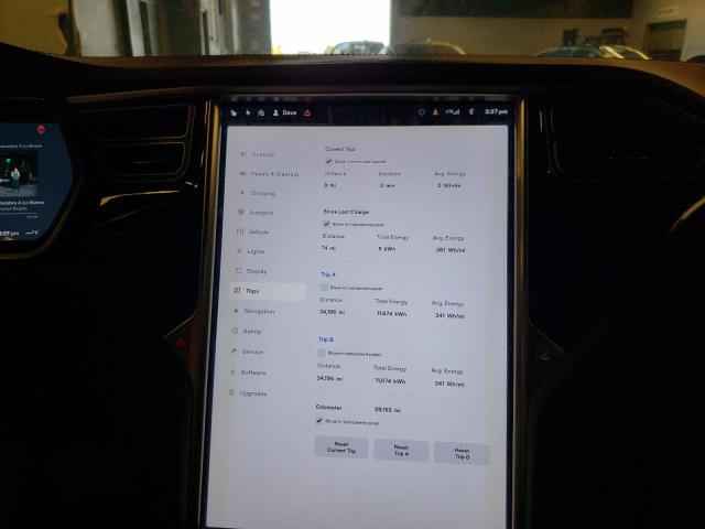 5YJSA1E26HF199462 - 2017 TESLA MODEL S Սև լուսանկար 9