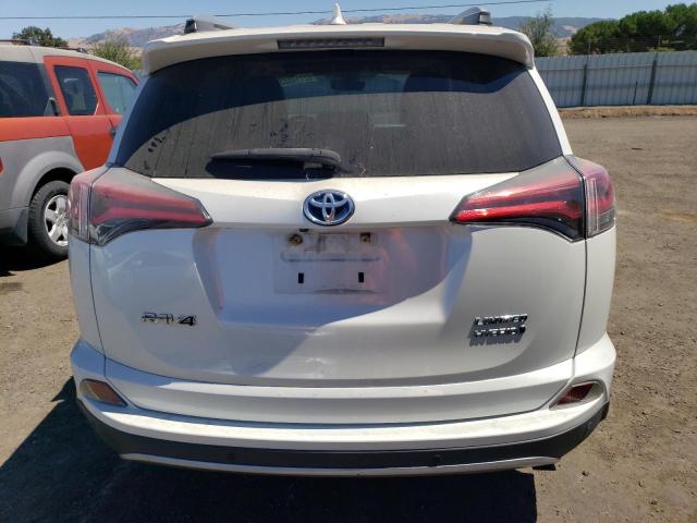 JTMDJREV3JD167843 - 2018 TOYOTA RAV4 HV LIMITED WHITE photo 6