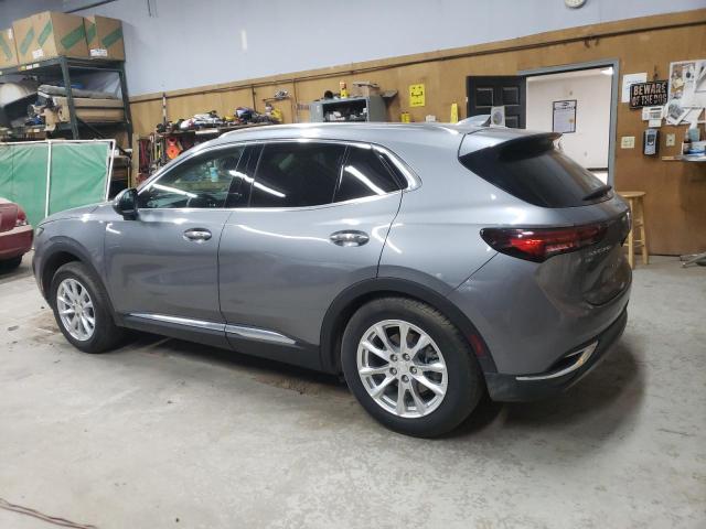 LRBFZMR43MD103438 - 2021 BUICK ENVISION PREFERRED GRAY photo 2