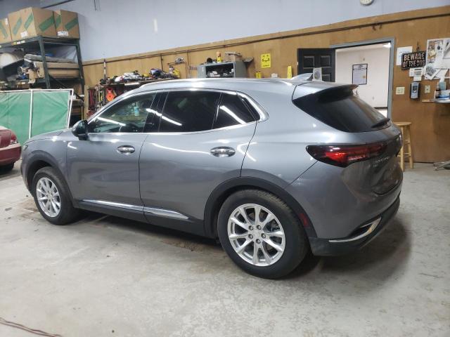 LRBFZMR43MD103438 - 2021 BUICK ENVISION PREFERRED GRAY photo 2