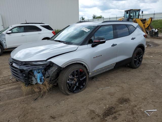 3GNKBJRS9MS568167 - 2021 CHEVROLET BLAZER 3LT WHITE photo 1