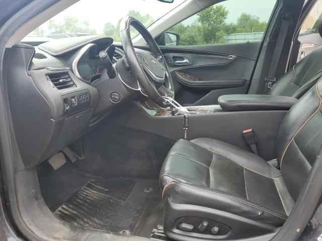 2G1155S32E9166309 - 2014 CHEVROLET IMPALA LTZ BLUE photo 7