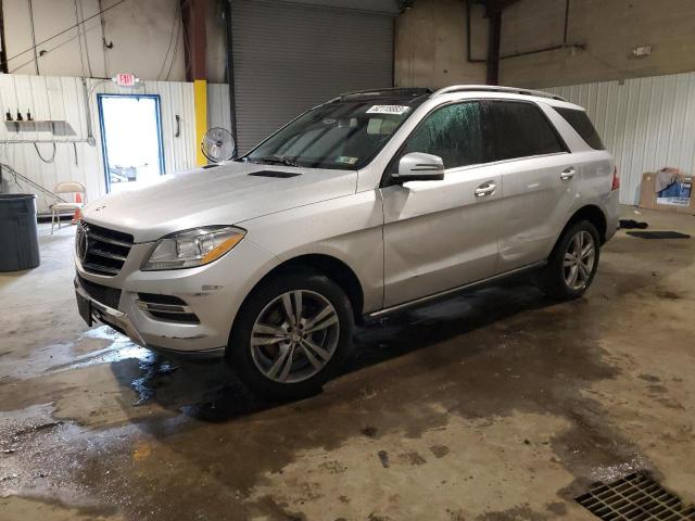 4JGDA5HB5EA430573 - 2014 MERCEDES-BENZ ML 350 4MATIC SILVER photo 1