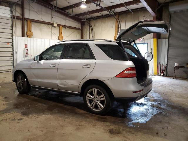 4JGDA5HB5EA430573 - 2014 MERCEDES-BENZ ML 350 4MATIC SILVER photo 2