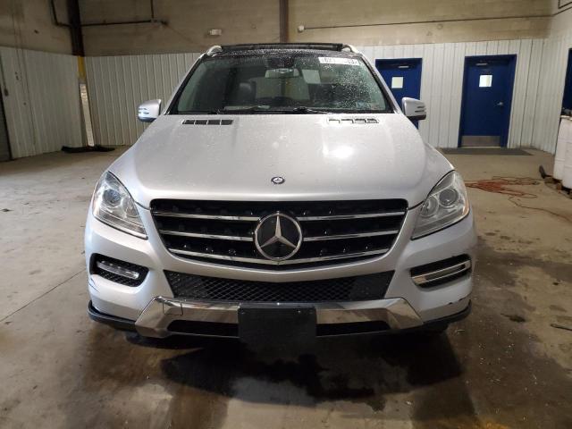 4JGDA5HB5EA430573 - 2014 MERCEDES-BENZ ML 350 4MATIC SILVER photo 5