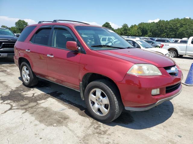 2HNYD18275H519594 - 2005 ACURA MDX RED photo 4