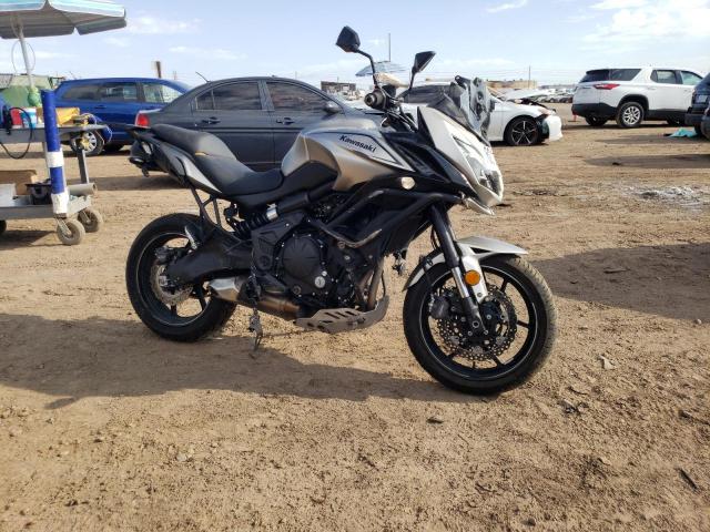 JKALEEF10HDA18303 - 2017 KAWASAKI KLE650 F GRAY photo 9