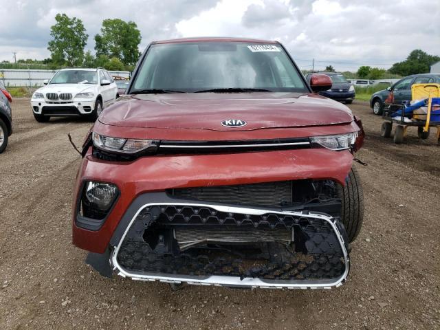 KNDJ23AUXL7109899 - 2020 KIA SOUL LX MAROON photo 5