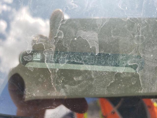 1G11G5SX5DF341056 - 2013 CHEVROLET MALIBU 3LT ოქროსფერი ფოტო 12