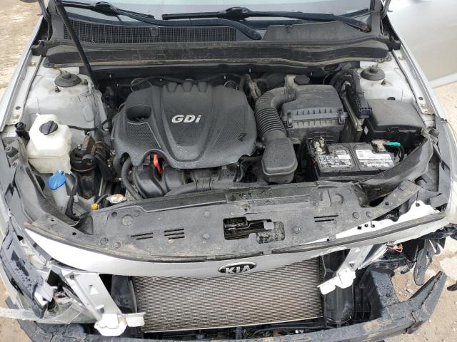 5XXGM4A72EG260167 - 2014 KIA OPTIMA LX SILVER photo 11