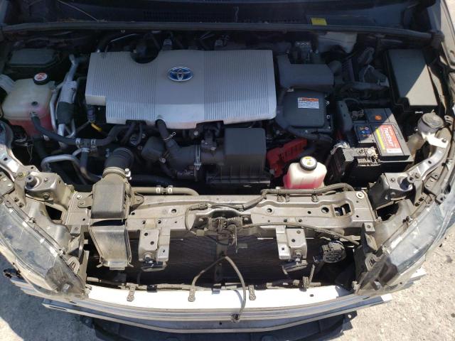 JTDKARFP5H3060199 - 2017 TOYOTA PRIUS PRIM CHARCOAL photo 11