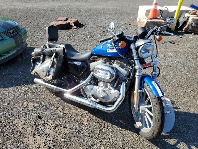 1HD4CN2138K453250 - 2008 HARLEY-DAVIDSON XL883 BLUE photo 1