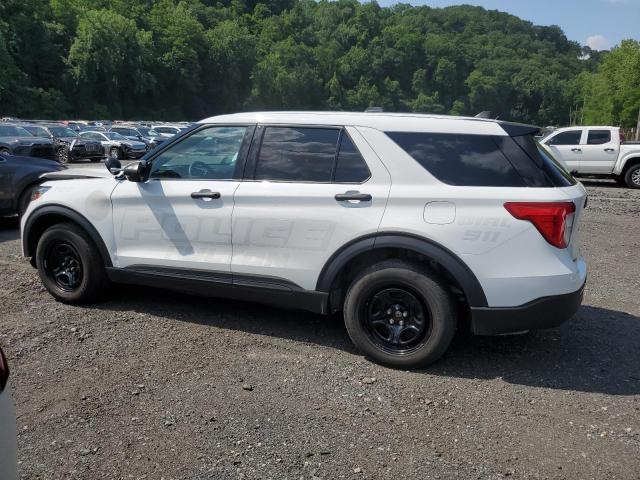 1FM5K8AW9NNA13773 - 2022 FORD EXPLORER POLICE INTERCEPTOR 白色 照片 2