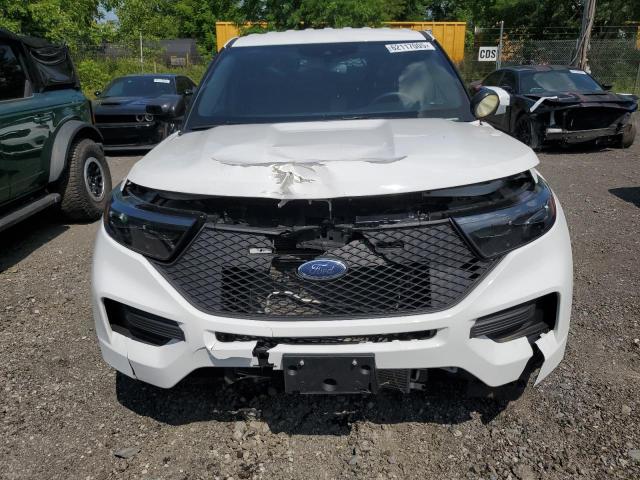 1FM5K8AW9NNA13773 - 2022 FORD EXPLORER POLICE INTERCEPTOR 白色 照片 5
