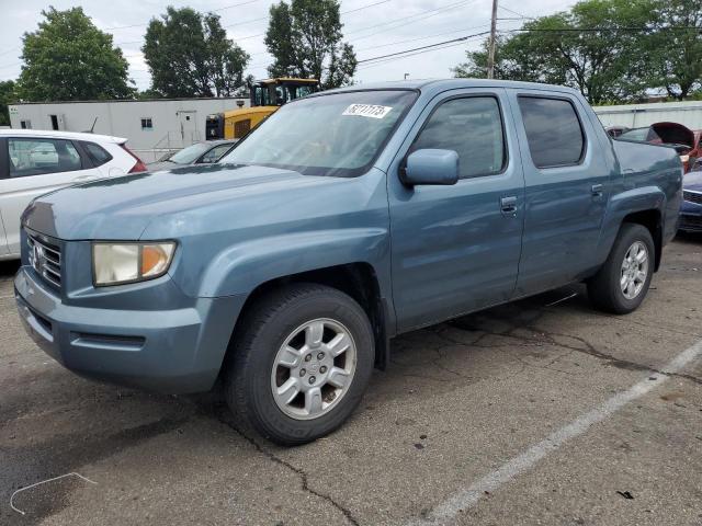 2HJYK16536H529254 - 2006 HONDA RIDGELINE RTL BLUE photo 1