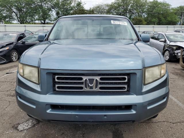 2HJYK16536H529254 - 2006 HONDA RIDGELINE RTL BLUE photo 5