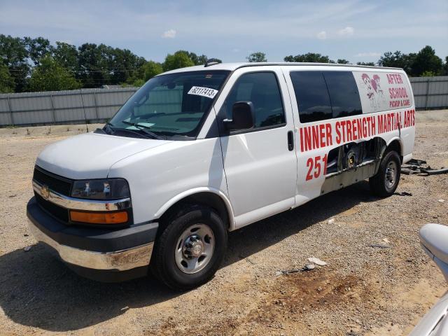 1GAZGPFG7H1178616 - 2017 CHEVROLET EXPRESS G3 LT WHITE photo 1