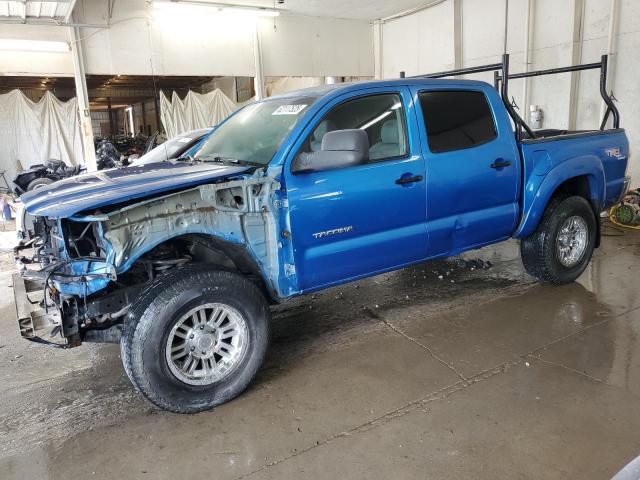 5TEJU62N67Z412180 - 2007 TOYOTA TACOMA DOUBLE CAB PRERUNNER BLUE photo 1