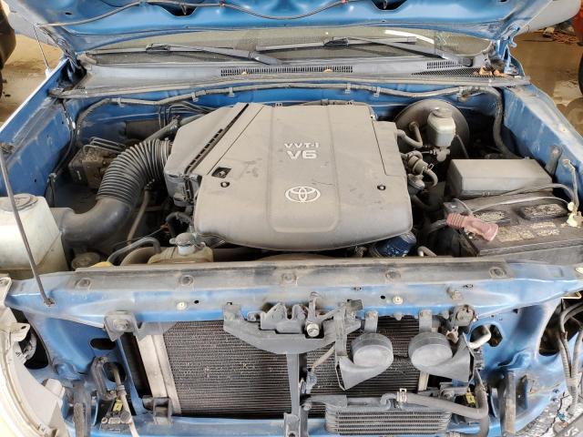 5TEJU62N67Z412180 - 2007 TOYOTA TACOMA DOUBLE CAB PRERUNNER BLUE photo 11