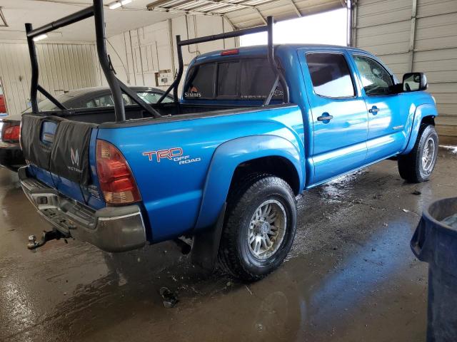 5TEJU62N67Z412180 - 2007 TOYOTA TACOMA DOUBLE CAB PRERUNNER BLUE photo 3